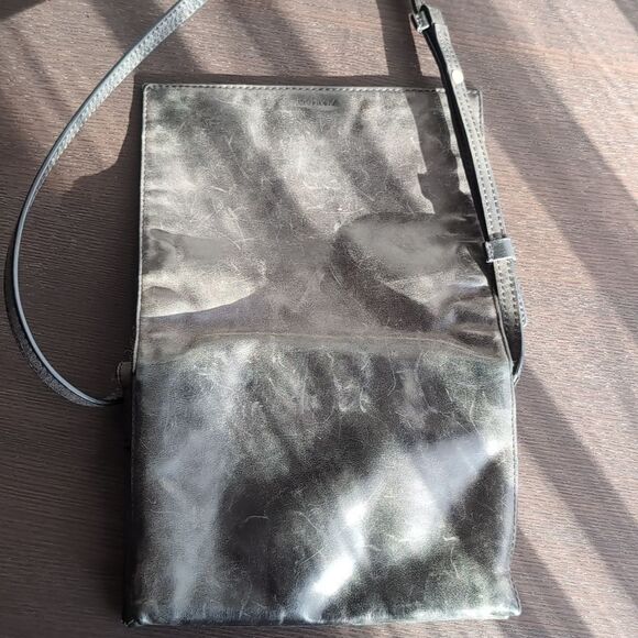 Aritzia auxiliary grey leather bag - Picture 7 of 14